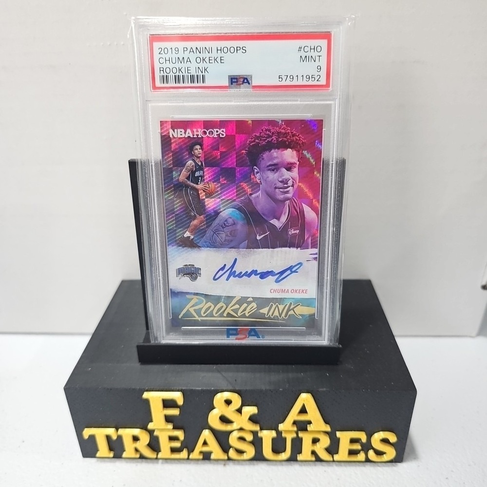 2019-20 Panini NBA Hoops Rookie Ink Chuma Okeke #RI-CHO Auto PSA 9
